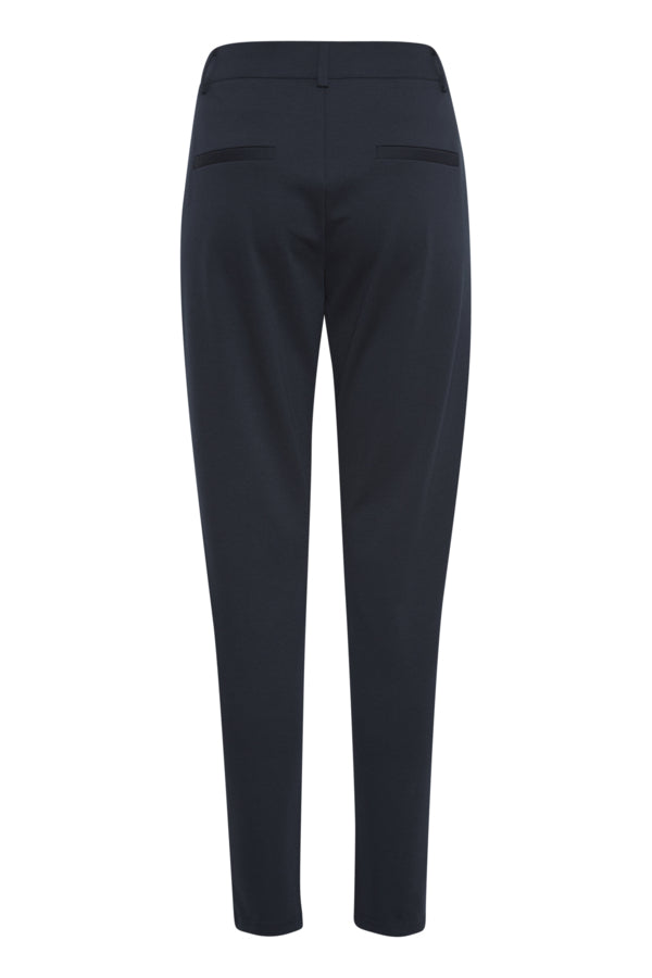 Ichi Kate Office Trousers Blue Blue