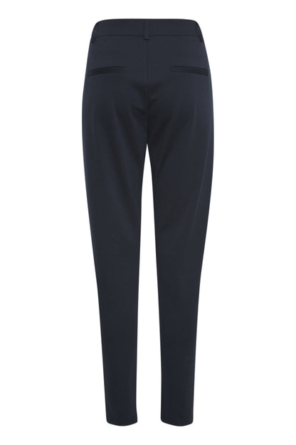 Ichi Kate Office Trousers Blue Blue