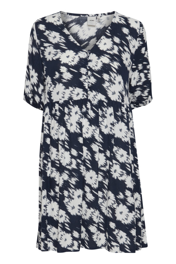 Ichi Marrakech Dress Total Eclipse