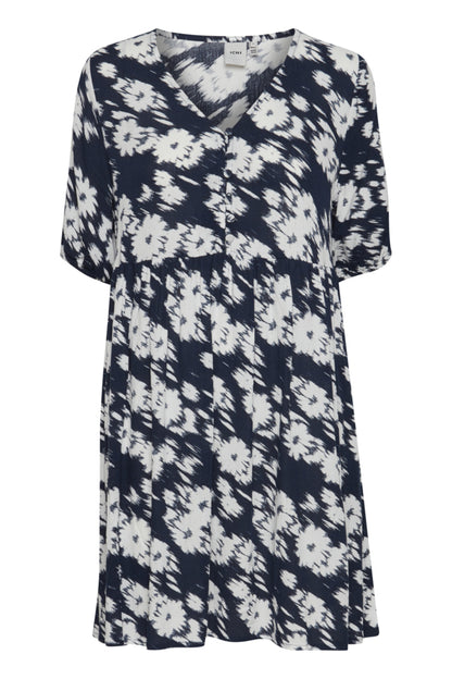 Ichi Marrakech Dress Total Eclipse