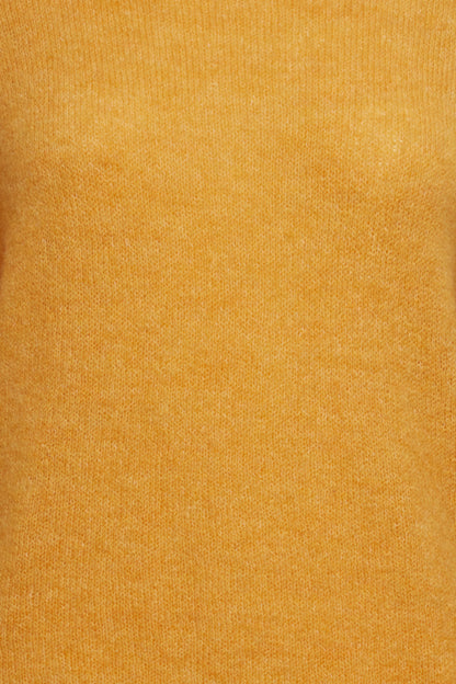 Ichi Kamara Jumper Plain Beeswax Orange