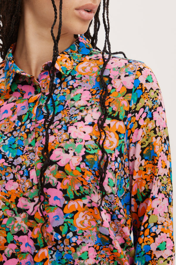 Ichi Vera Shirt Pink Multi