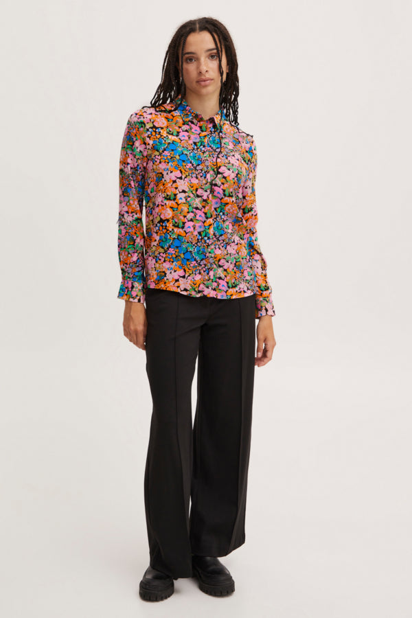 Ichi Vera Shirt Pink Multi