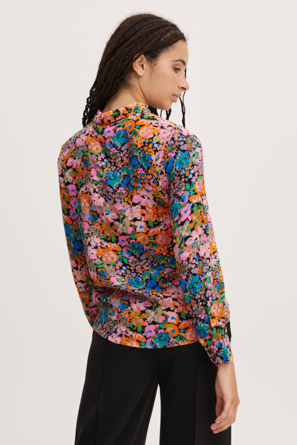 Ichi Vera Shirt Pink Multi