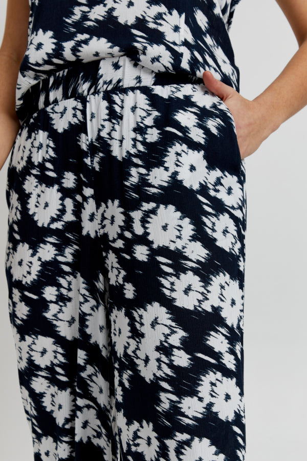 Ichi Marrakech Pants Total Eclipse