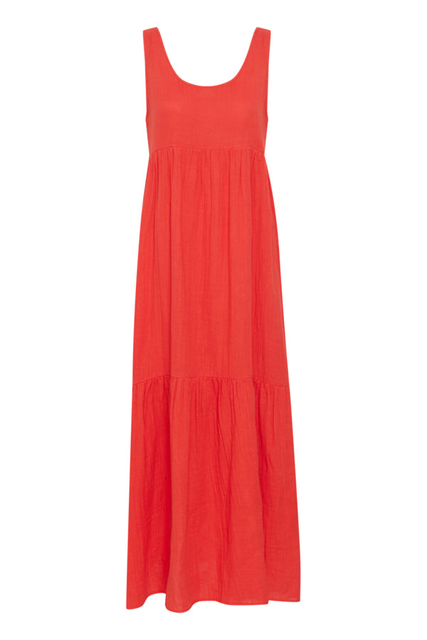 Ichi Foxa Maxi Dress Grenadine