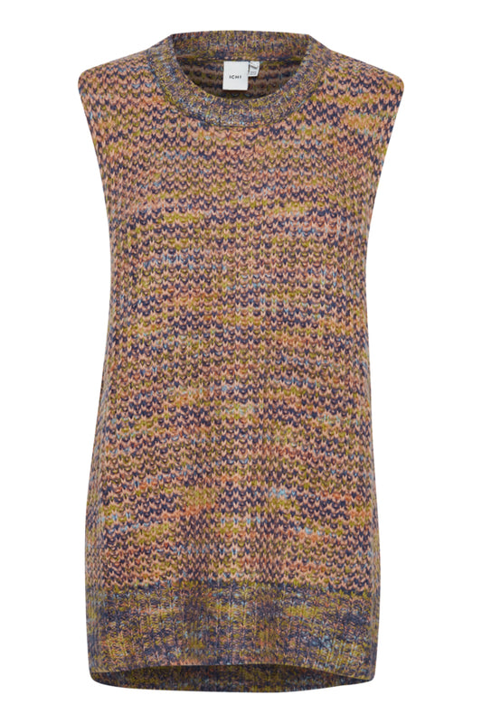 Ichi Melani Waistcoat Ash Rose