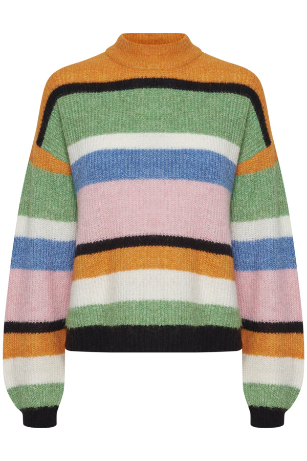 Ichi Kamara Stripe Jumper Multi