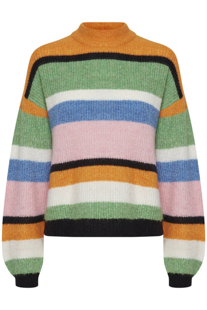 Ichi Kamara Stripe Jumper Multi