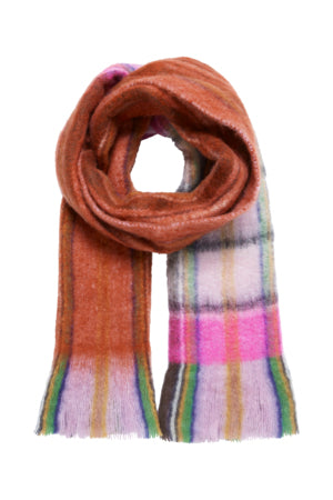 ICHI Antonia Scarf Smoky Grape