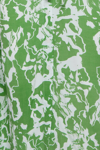 Ichi Regine Dress Greenbriar 