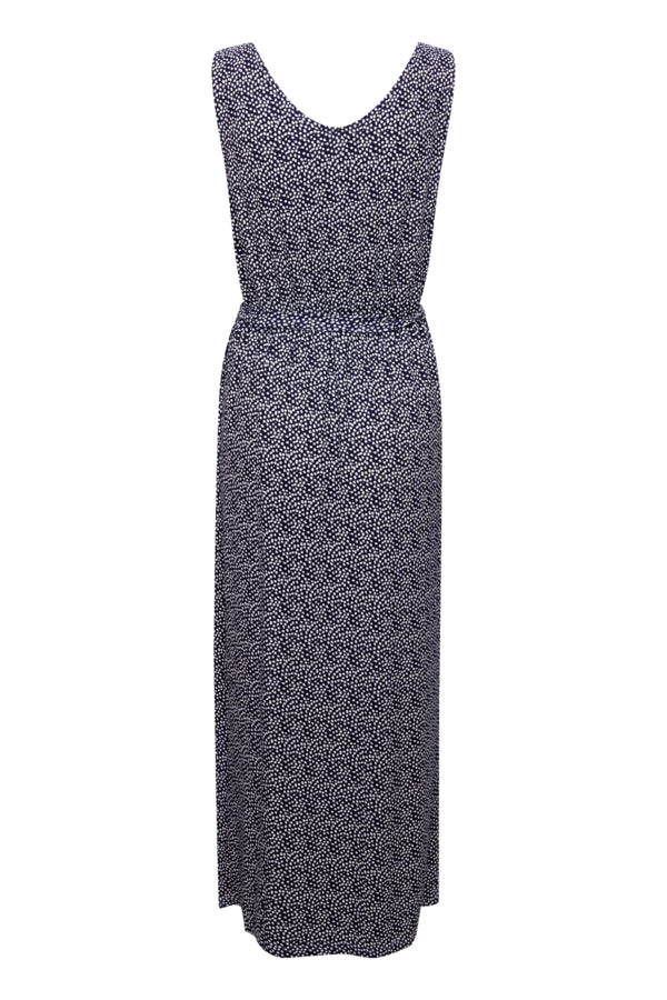 Ichi Lisa Dress Total Eclipse Dot 