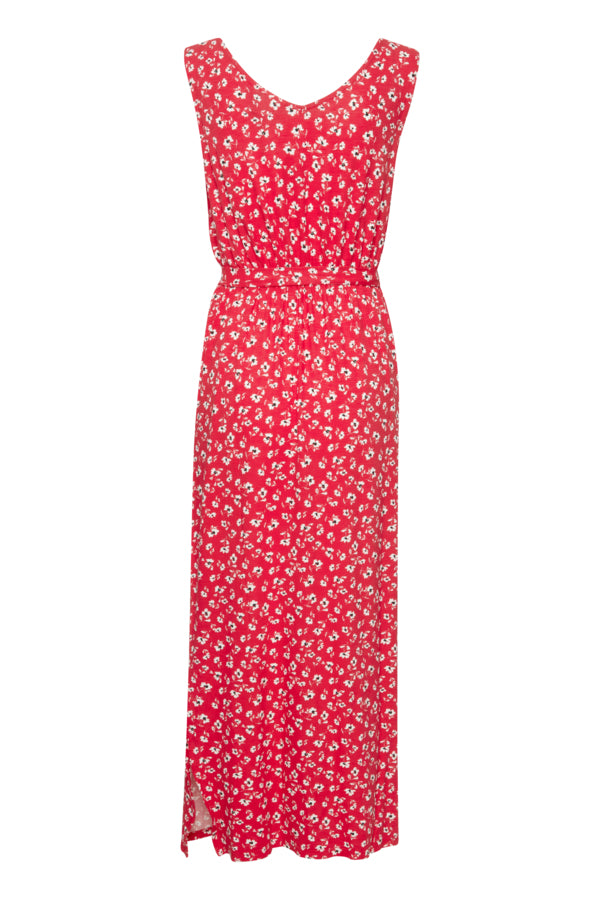 Ichi Lisa Dress Raspberry Wine 