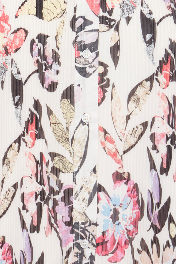 Ichi Elly Dress Crystal Grey 