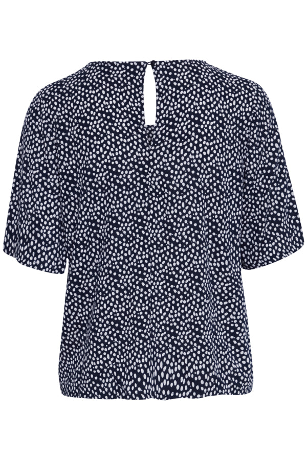 Ichi Marrakech Blouse Tota Eclipse Dot 
