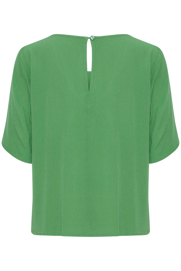 Ichi Marrakech Blouse Greenbriar Green