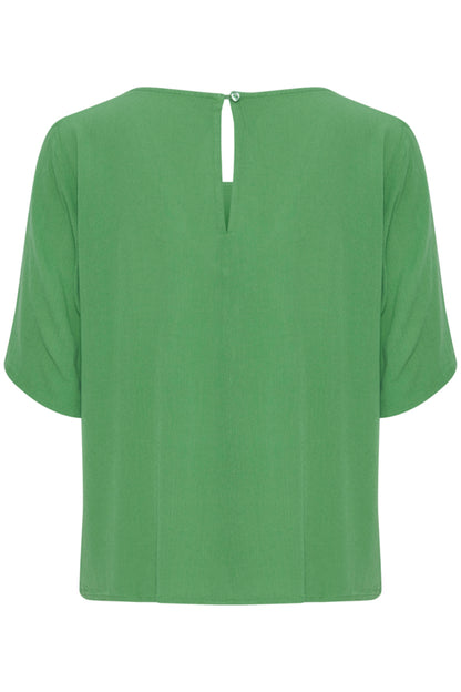 Ichi Marrakech Blouse Greenbriar Green