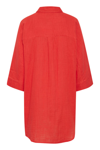Ichi Foxa Beach Shirt Doeskin