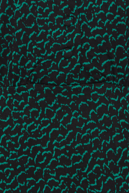 Ichi Kate Jacquard Dress Outline Green 