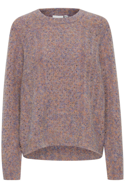 Ichi Breas Jumper Lavender Marl Purple
