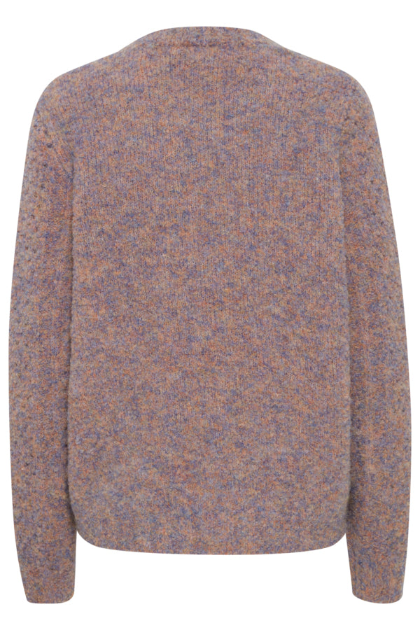 Ichi Breas Jumper Lavender Marl Purple