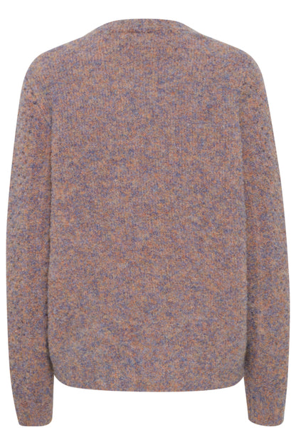 Ichi Breas Jumper Lavender Marl Purple