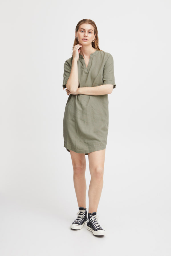 Ichi Lino Dress 