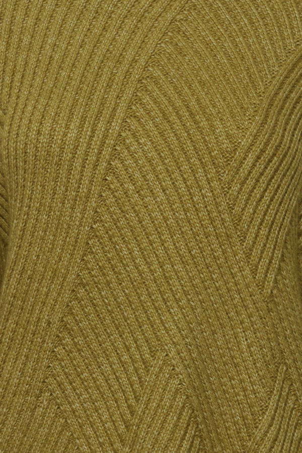 Ichi Mylle Jumper Green Moss 