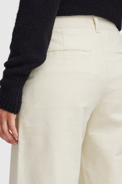 Ichi Cordy Trousers Birch 