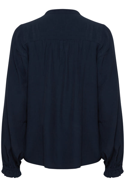 Ichi Siri Shirt Total Eclipse Blue