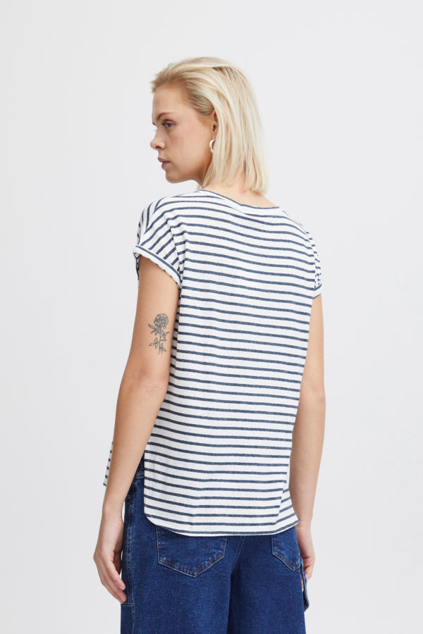 Ichi Yulietta Short Sleeve Top 