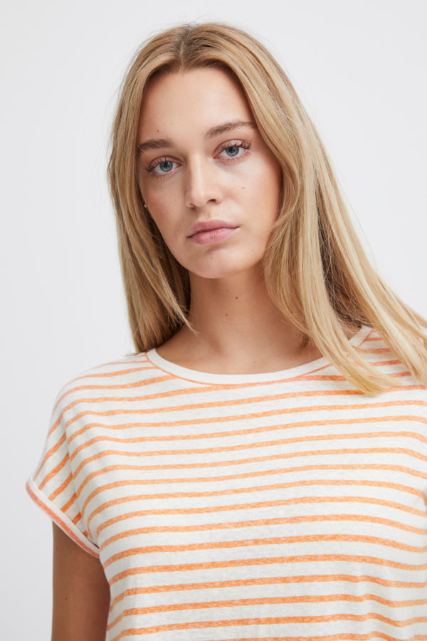 Ichi Yulietta Short Sleeve Top 