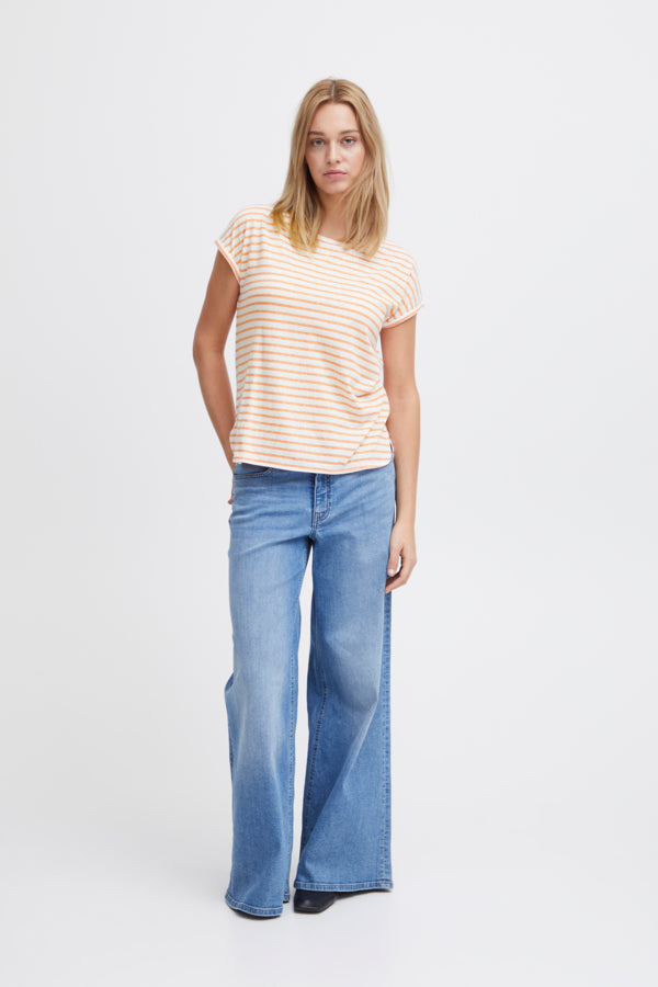 Ichi Yulietta Short Sleeve Top 