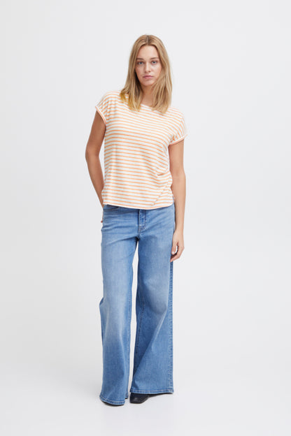 Ichi Yulietta Short Sleeve Top 