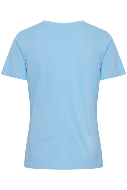 Ichi Palmer V Short Sleeve Top Black