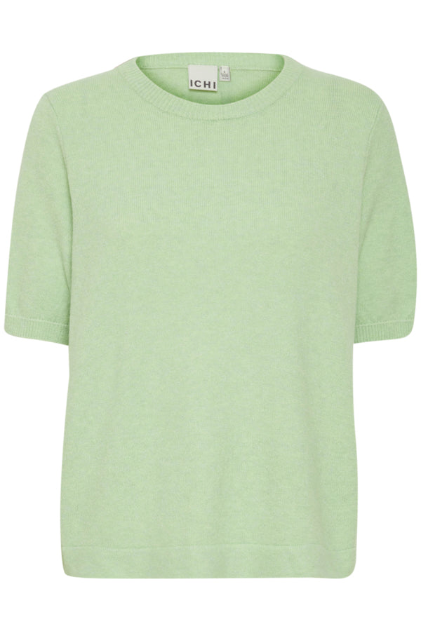 Ichi Sella Short Sleeve Jumper Coral Rose