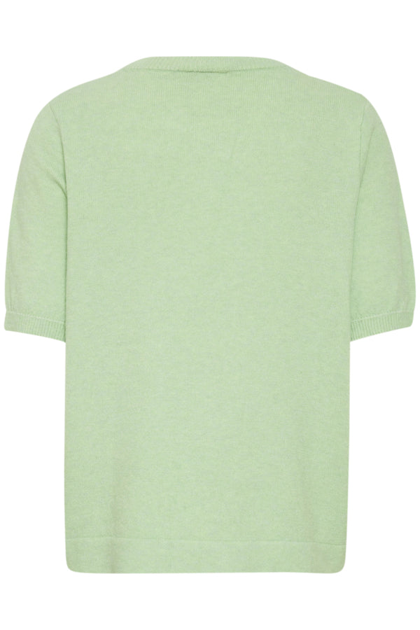 Ichi Sella Short Sleeve Jumper Sprucestone