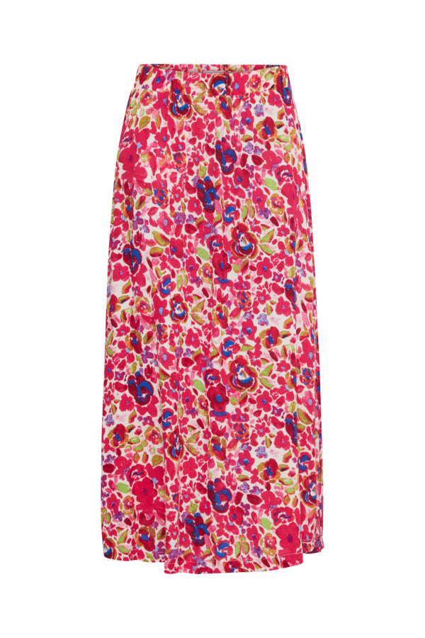 Ichi Marrakech Printed Skirt Della Robbia