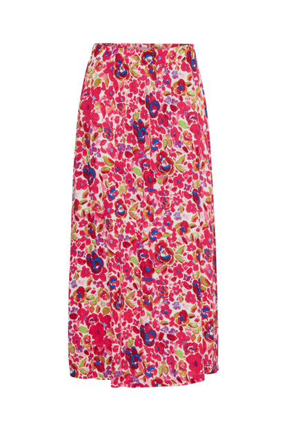 Ichi Marrakech Printed Skirt Della Robbia