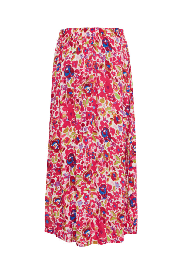 Ichi Marrakech Printed Skirt Della Robbia