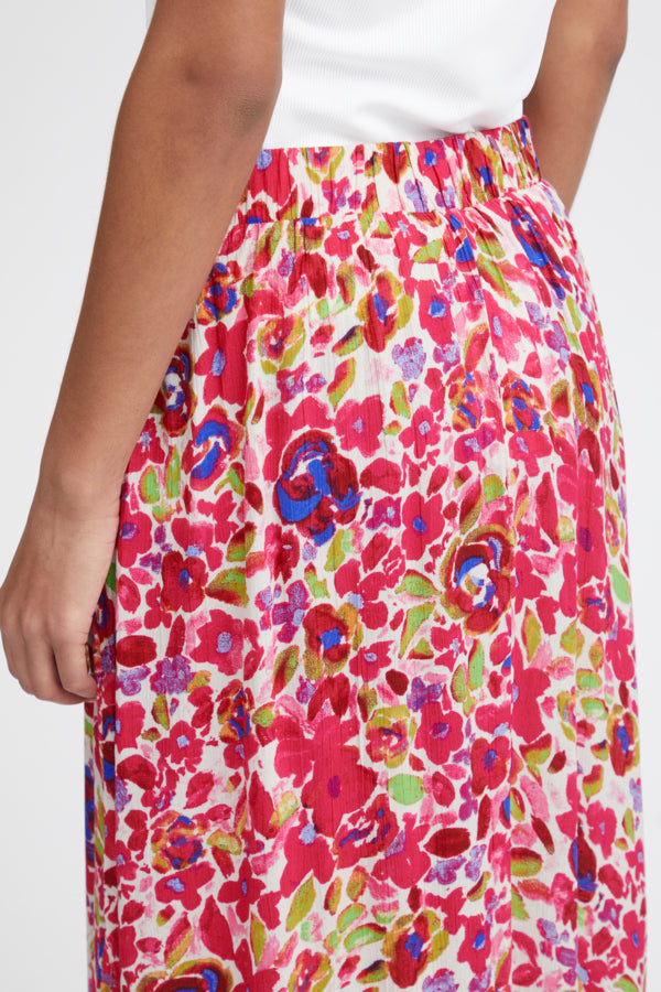 Ichi Marrakech Printed Skirt 