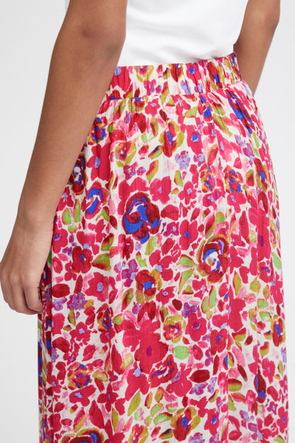 Ichi Marrakech Printed Skirt 