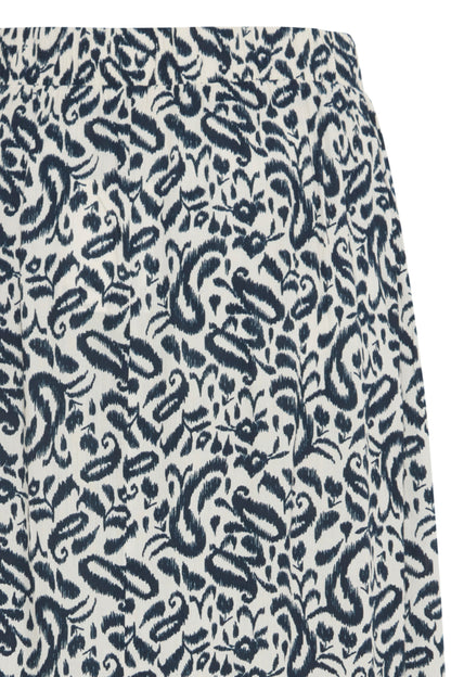 Ichi Marrakech Printed Skirt 