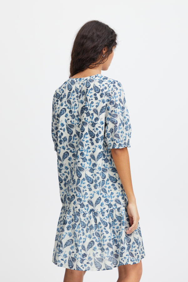 Ichi Emmeretta Dress Baleine
