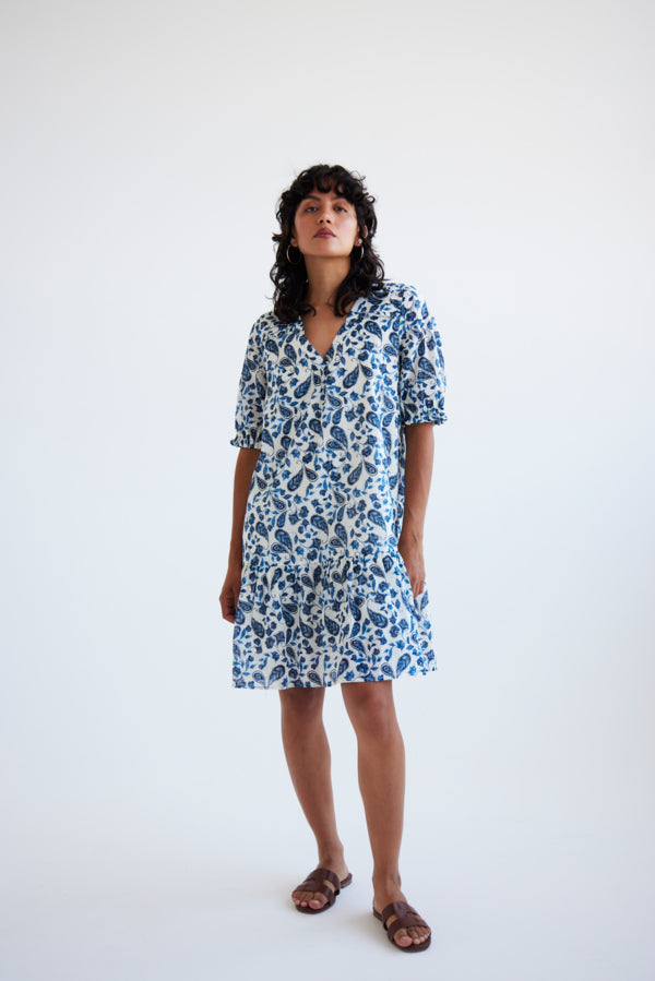 Ichi Emmeretta Dress Baleine