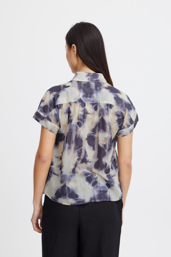 Ichi Emeretta Shirt Tie Dye