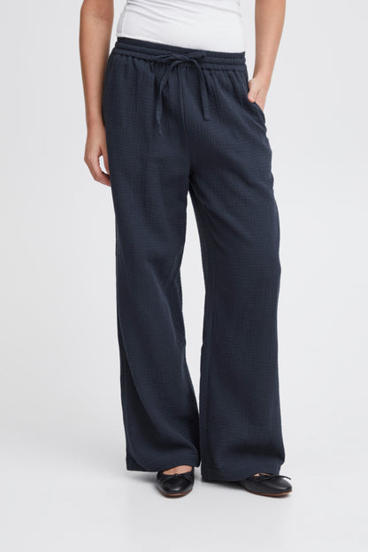 Ichi Mika Trousers Total Eclipse