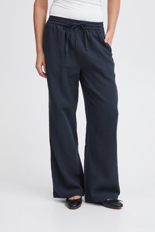 Ichi Mika Trousers Total Eclipse