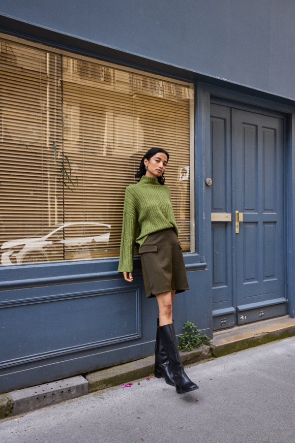 Kate Jacquard Skirt – Jessie Juniper