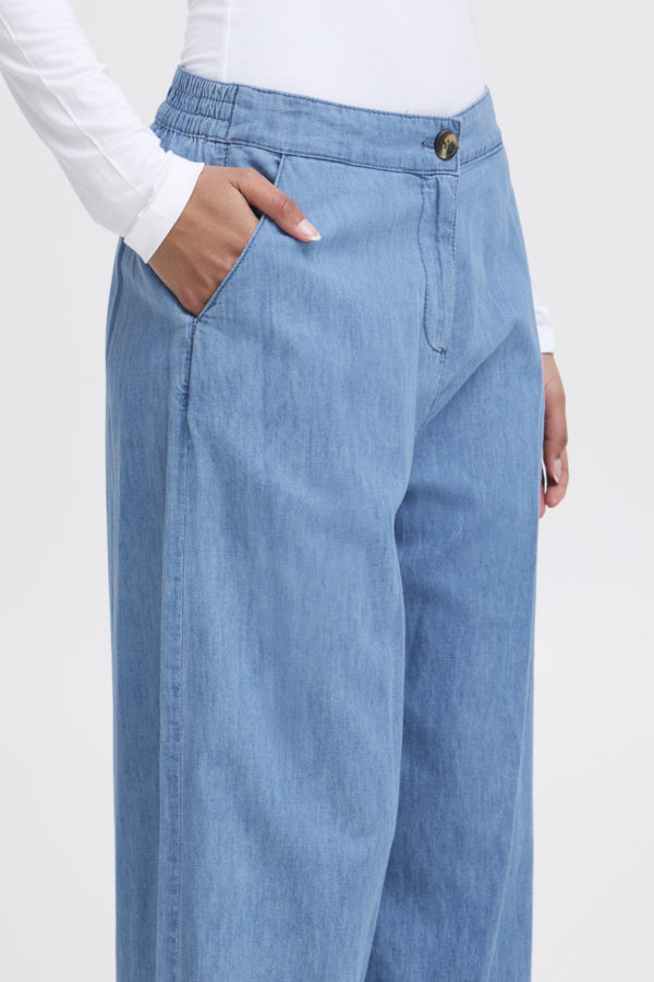 Chambray Barcy Pants